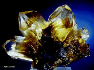 Rutilstern in Bergkristallen (Foto: K.-C. Lyncker)