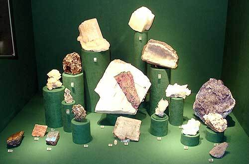 Die Vitrine der Gerstsilikate